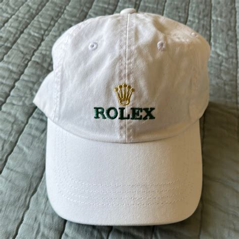 rolex white baseball cap|rolex hats.